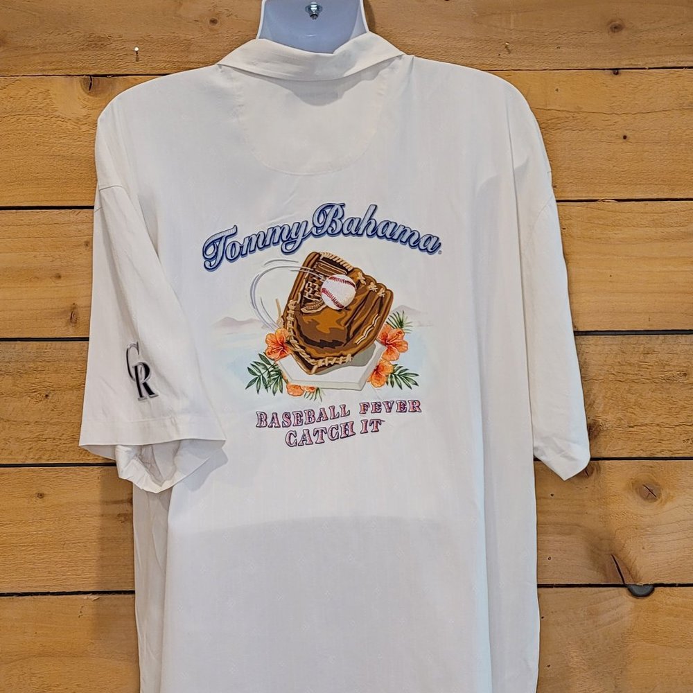 Tommy Bahama Colorado Rockies Button Down Shirt 2x